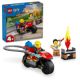 Motocicleta de pompieri, +4 ani, 60410, Lego City 601657