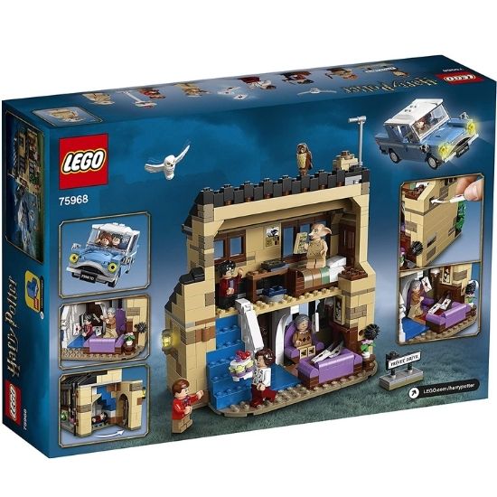 4 Privet Drive Lego Harry Potter, +8 ani, 75968, Lego