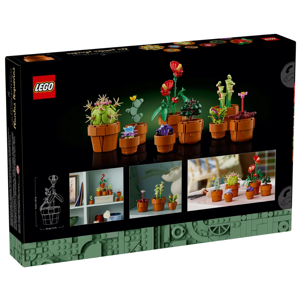 Plante de mici dimensiuni, 18 ani+, 10329, Lego Icons
