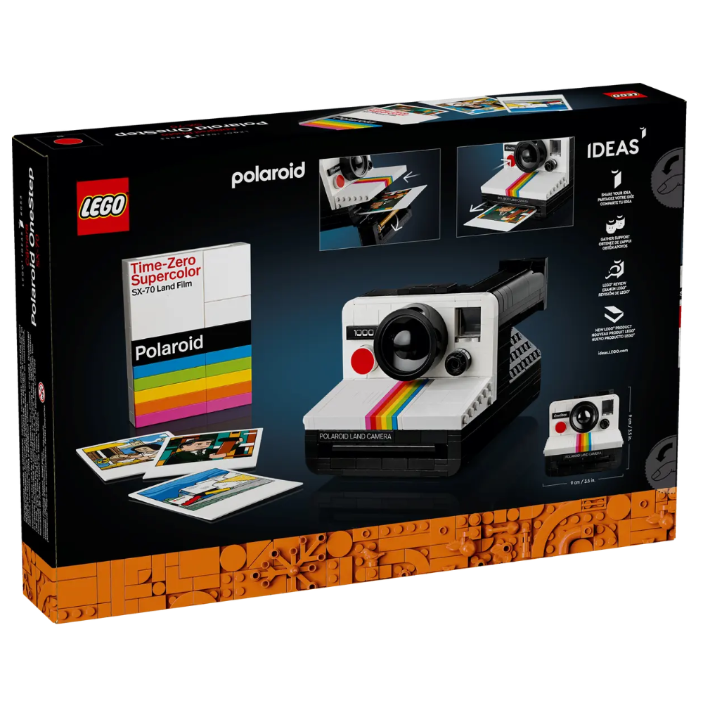 Camera Foto Polaroid OneStep SX-70, 18 ani+, 21345, Lego Ideas