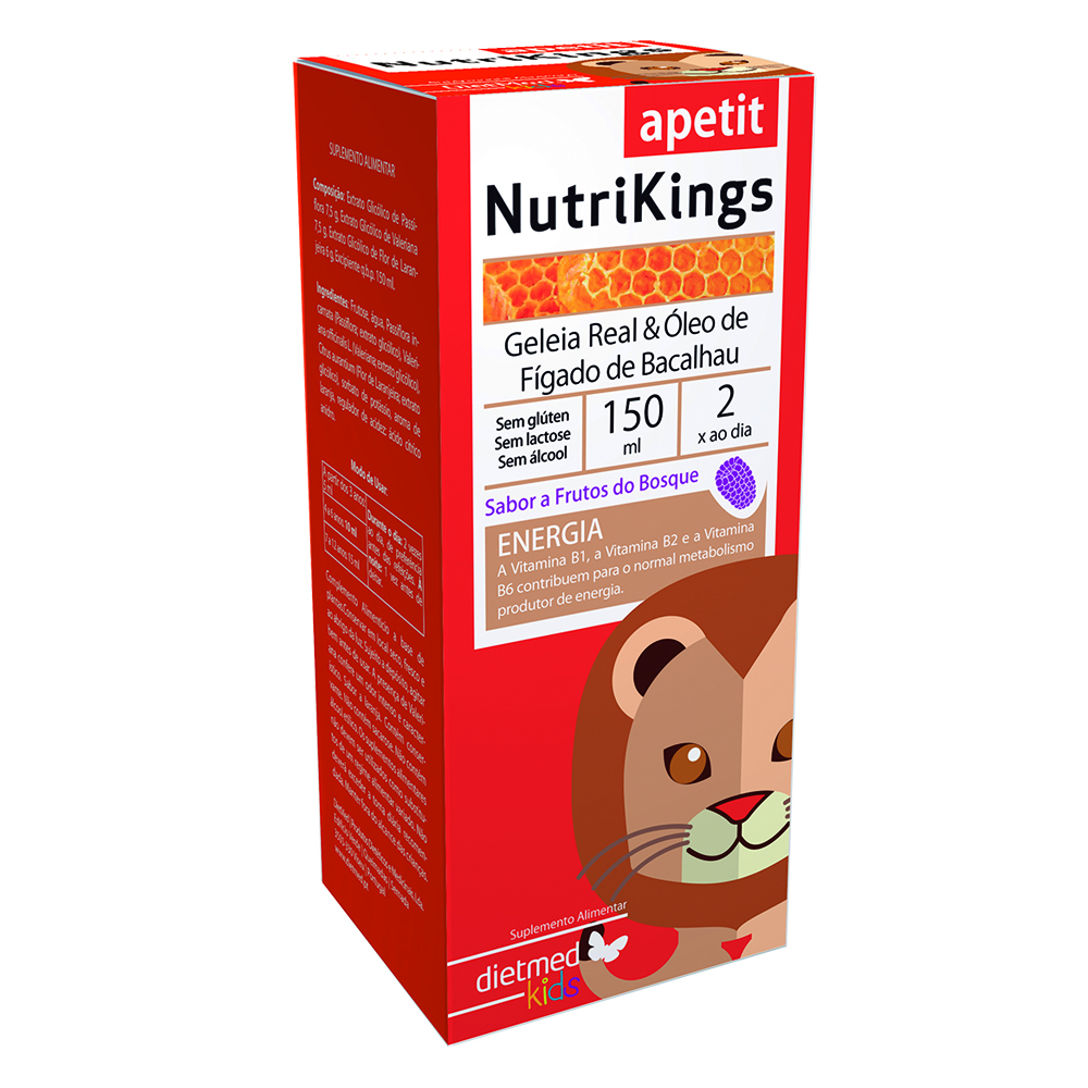 NutriKings Apetite Suspensie Orala, 150 ml, Dietmed