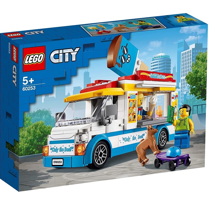 Furgoneta cu inghetata Lego City, +5 ani, 60253, Lego