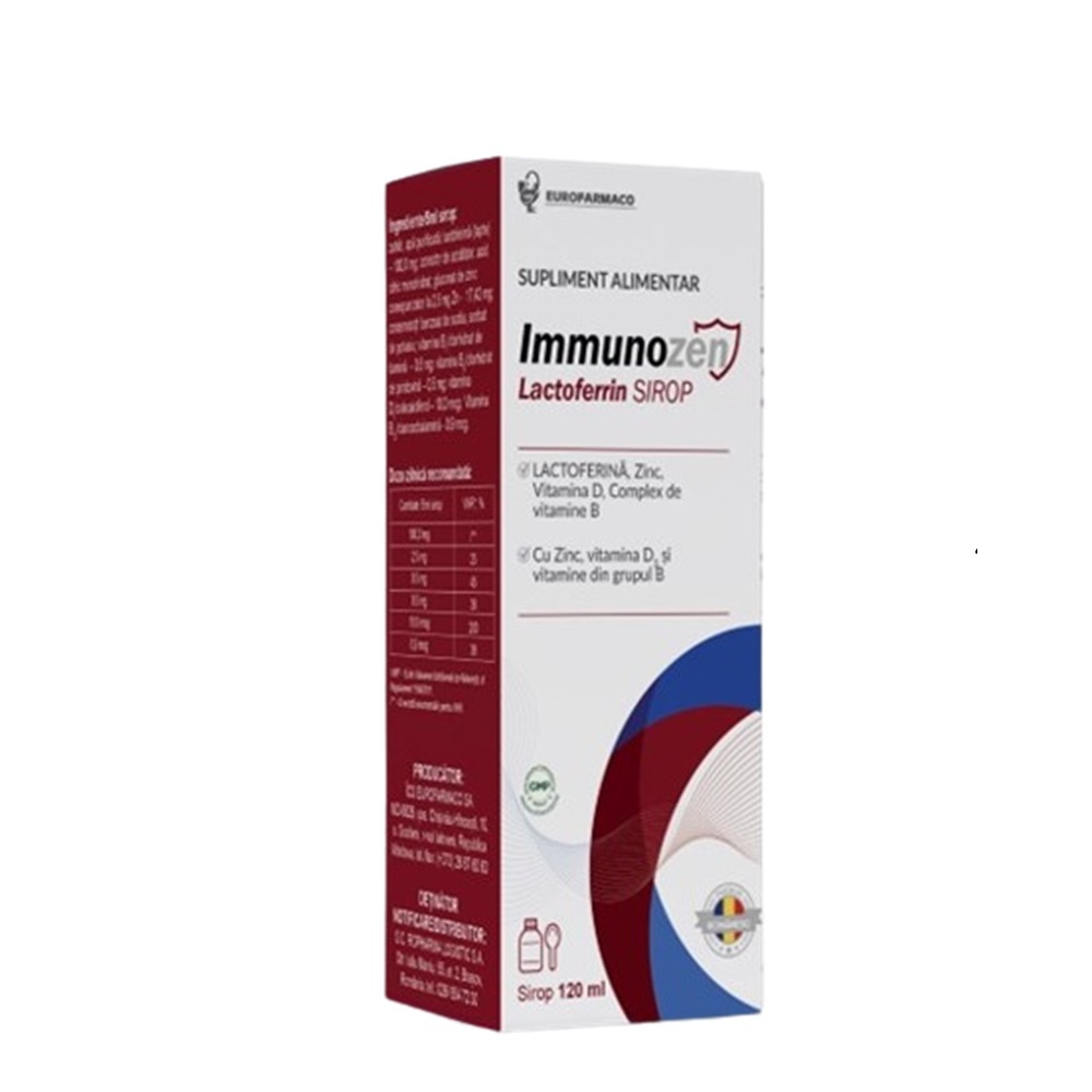 Sirop Immunozen Lactoferrin, 120 ml, Aesculap