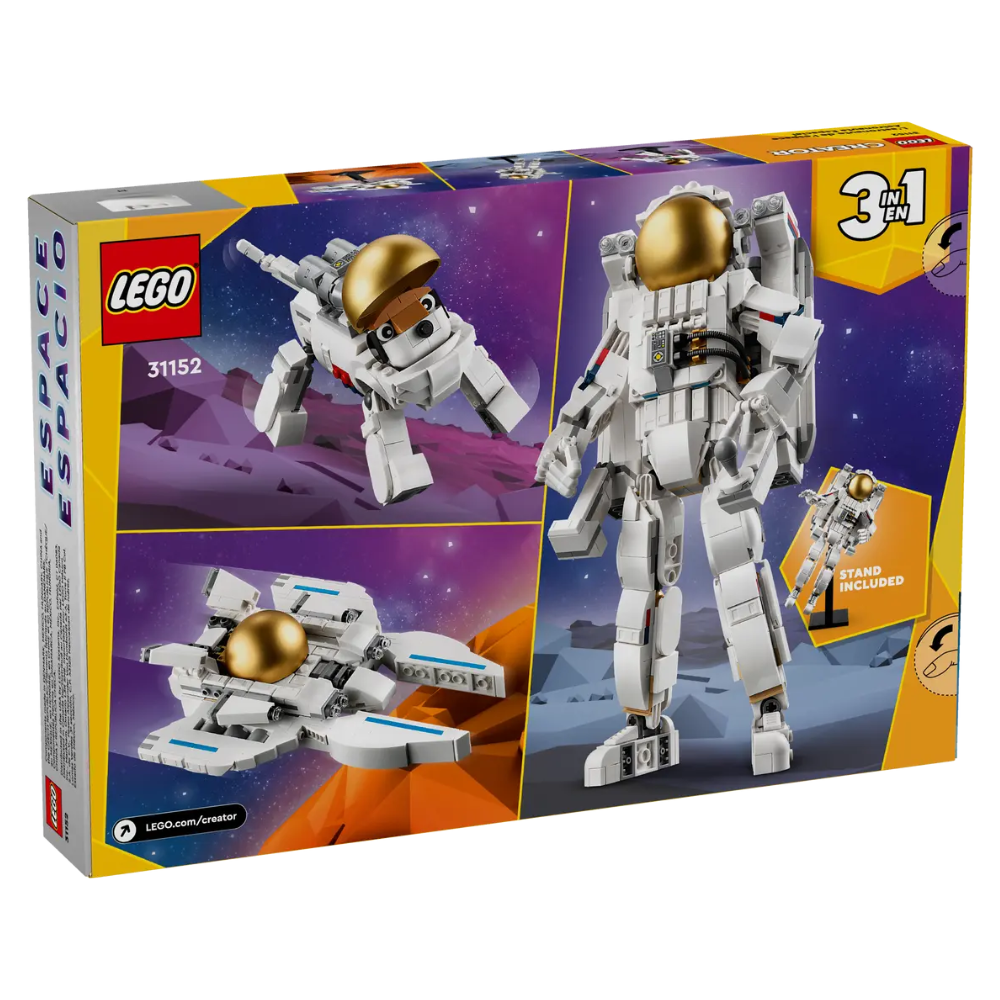 Astronaut, +9 ani, 31152, Lego Creator 3 in 1