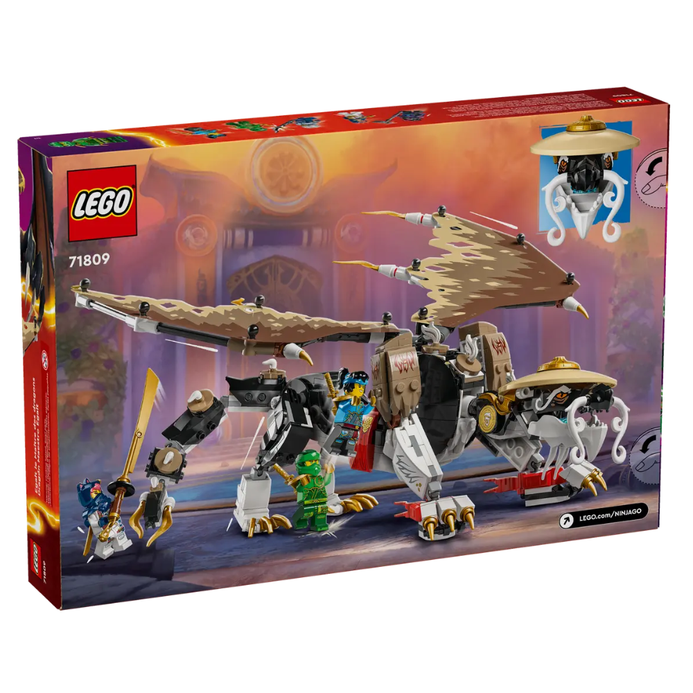 Marele dragon Egalt, 8 ani +, 71809, Lego Ninjago
