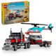 Camioneta-platforma cu elicopter, +7 ani, 31146, Lego Creator 3in1 603232