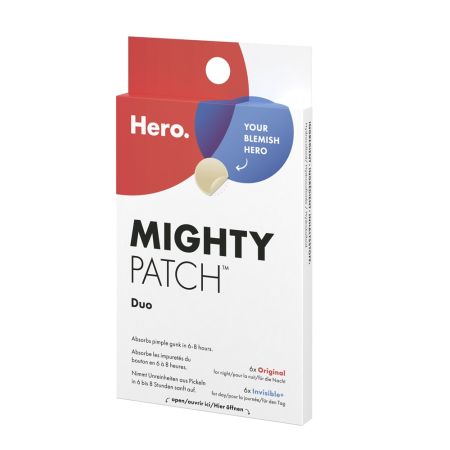 Plasturi hidrocoloidali pentru acnee Mighty Patch Duo