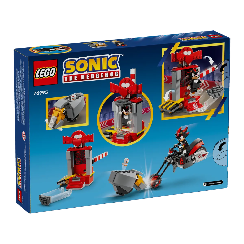 Evadarea lui Shadow the Hedgehog, 8 ani +, 76995, Lego Sonic