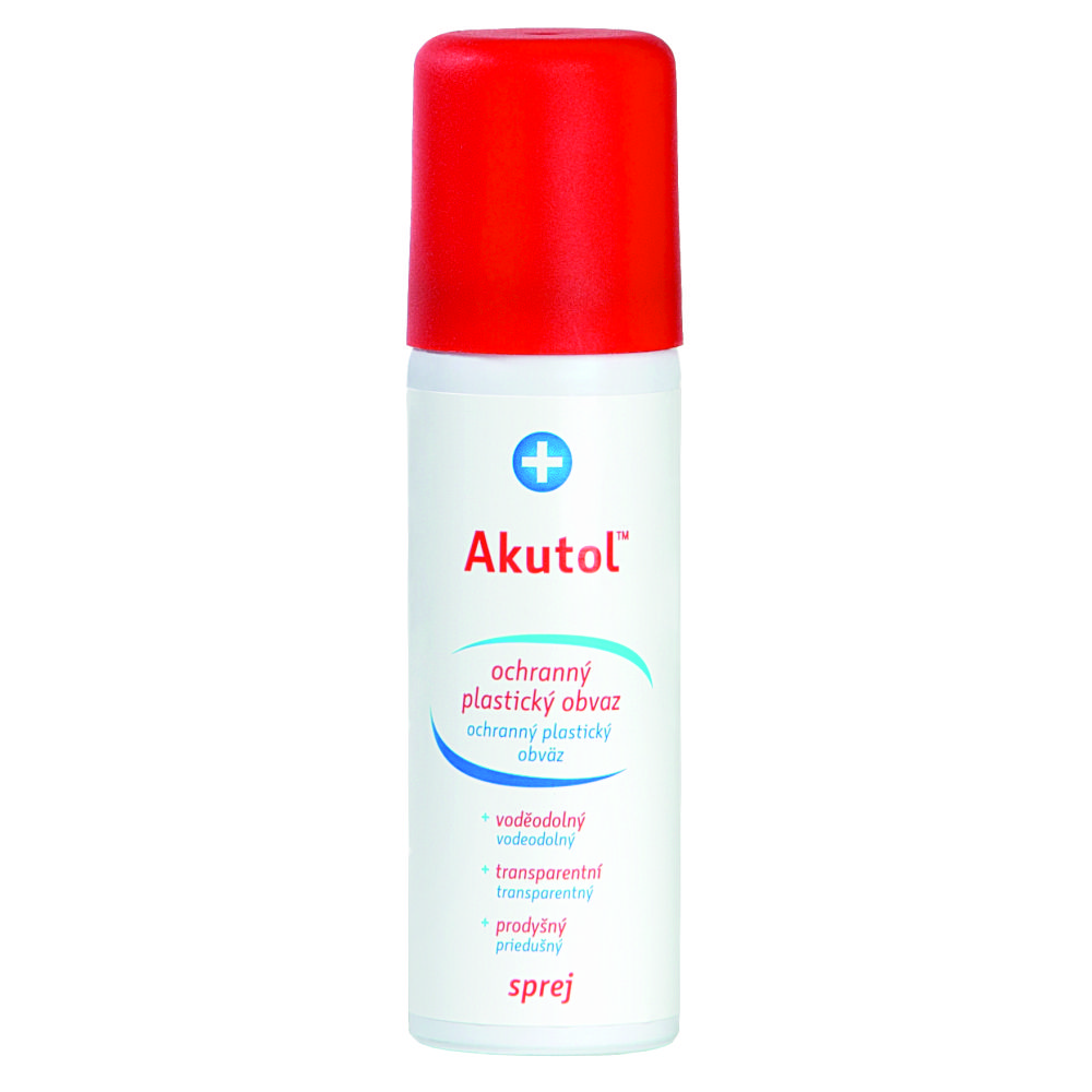 Spray pansament elastic de protectie pentru tratamentul ranilor Akutol, 60 ml, Aveflor