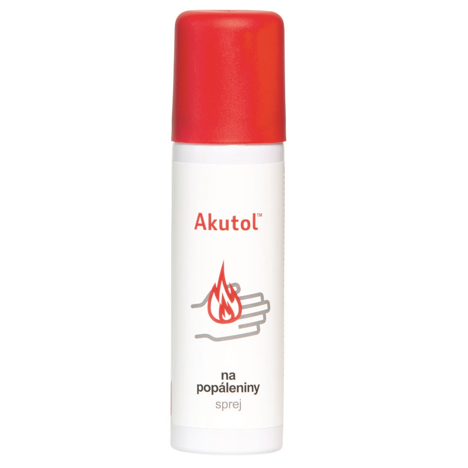 Spray pentru arsuri cu acid hialuronic Akutol, 50 ml, Aveflor