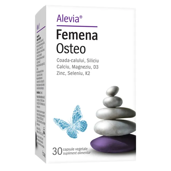 Femena Osteo, 30 capsule vegetale, Alevia