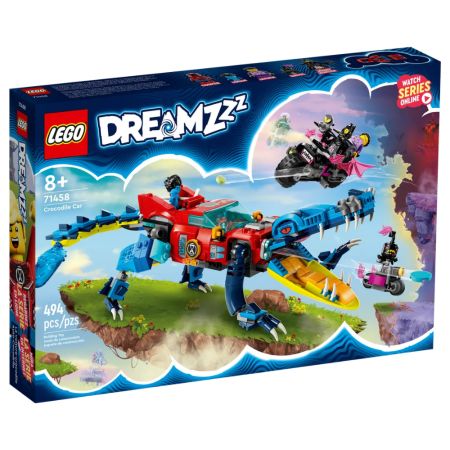 Masina Crocodil, +8 ani, 71458, Lego Dreamzzz