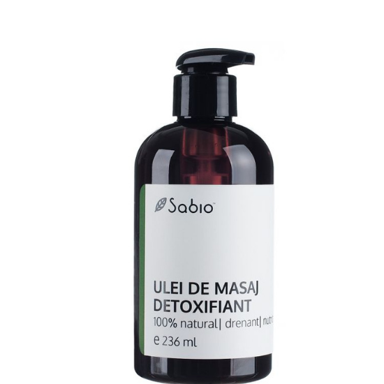 Ulei de masaj detoxifiant, 236 ml, Sabio