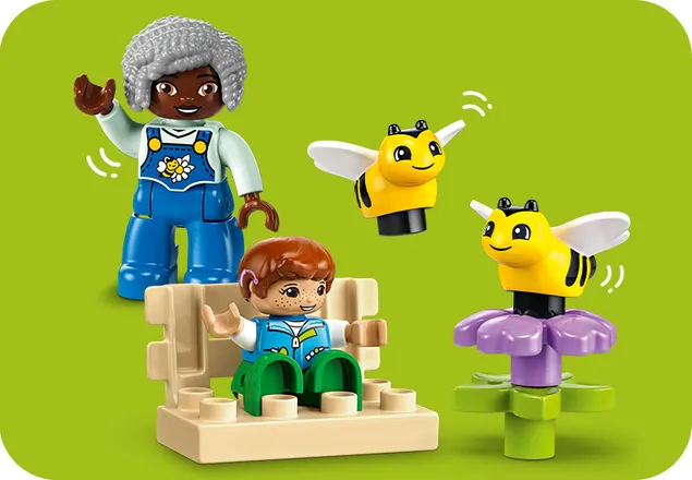 Ingrijirea albinelor si stupilor, +2 ani, 10419, Lego Duplo
