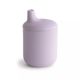 Cana din silicon Sippy, +6 luni, 175 ml, Soft Lilac, Mushie 604492