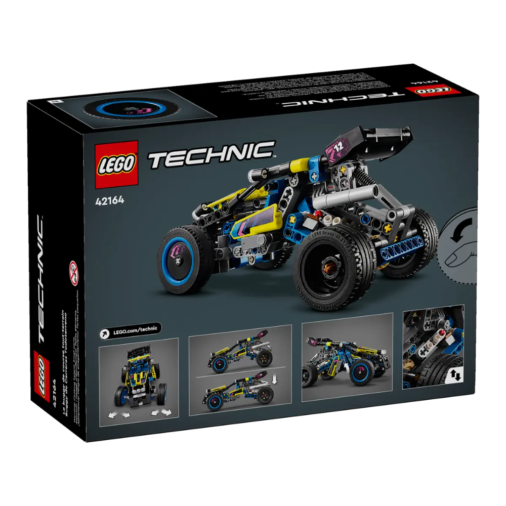 Buggy de curse off-road, 8 ani +, 42164, Lego Technic