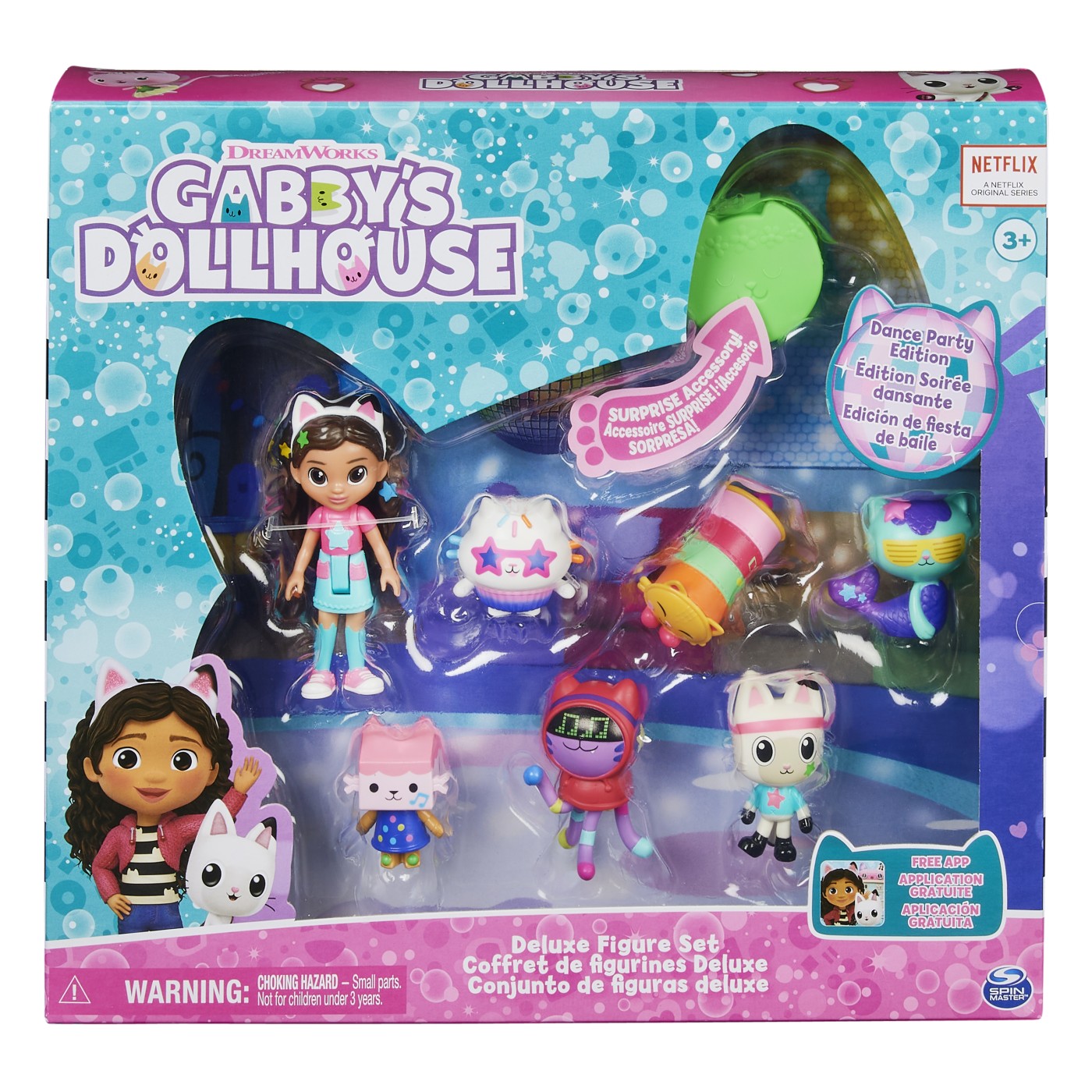 Set de joaca 7 figurine, + 3 ani, Gabbys's Dollhouse