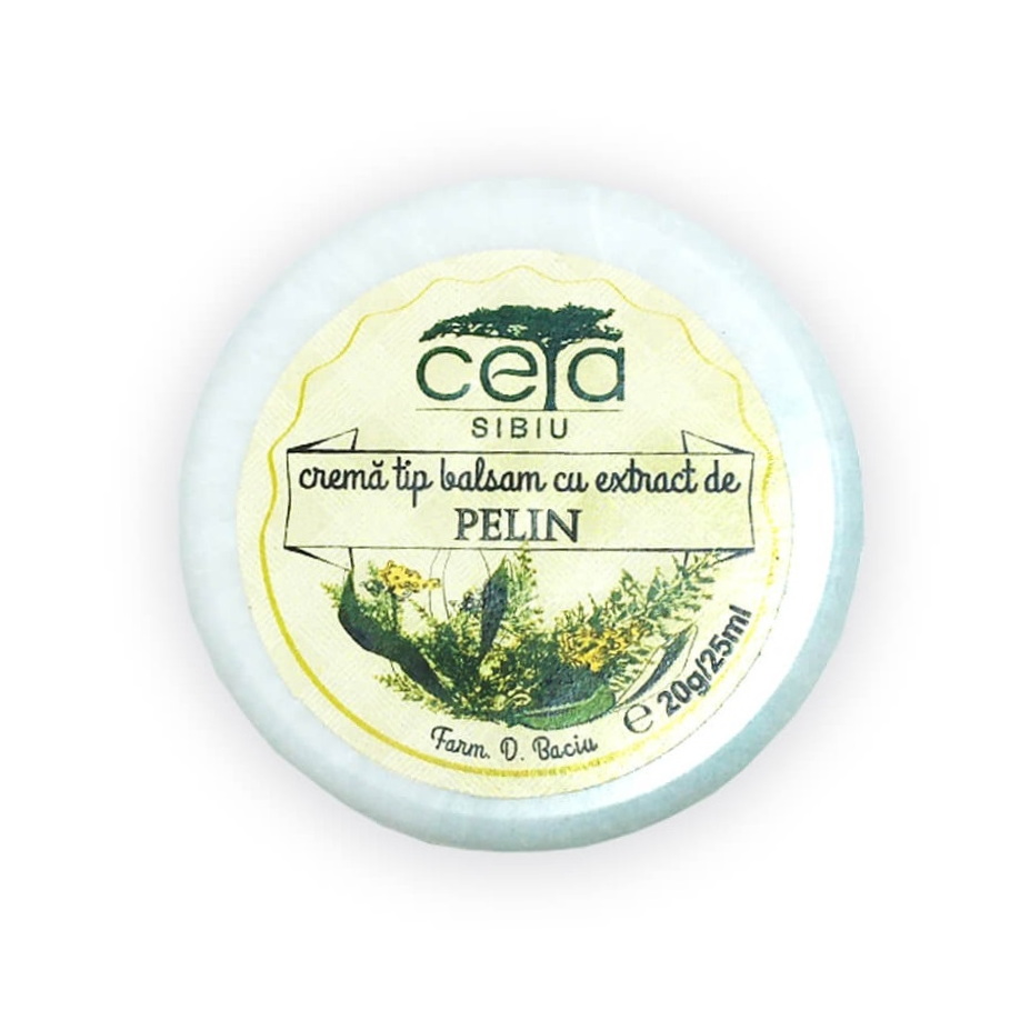 Crema tip balsam cu extract de pelin, 20 g, Ceta