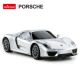 Masina cu telecomanda Porsche 918 Spyder, scara 1 la 24, Argintiu, Rastar 605600