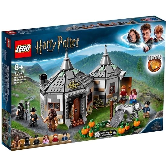 Coliba lui Hagrid eliberarea lui Buckbeak Lego Harry Potter, +8 ani, 75947, Lego