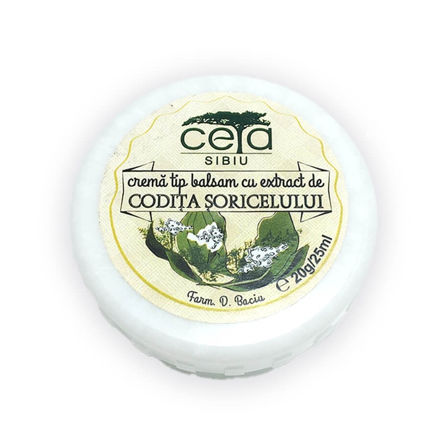 Crema tip balsam cu extract de codita soriceluluiu, 20 g, Ceta
