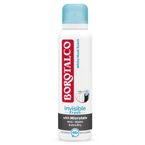 Deodorant spray Invisible Fresh, 150ml, Borotalco 