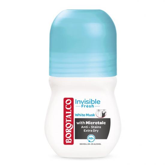 Deodorant roll-on Invisible Fresh, 50ml, Borotalco 
