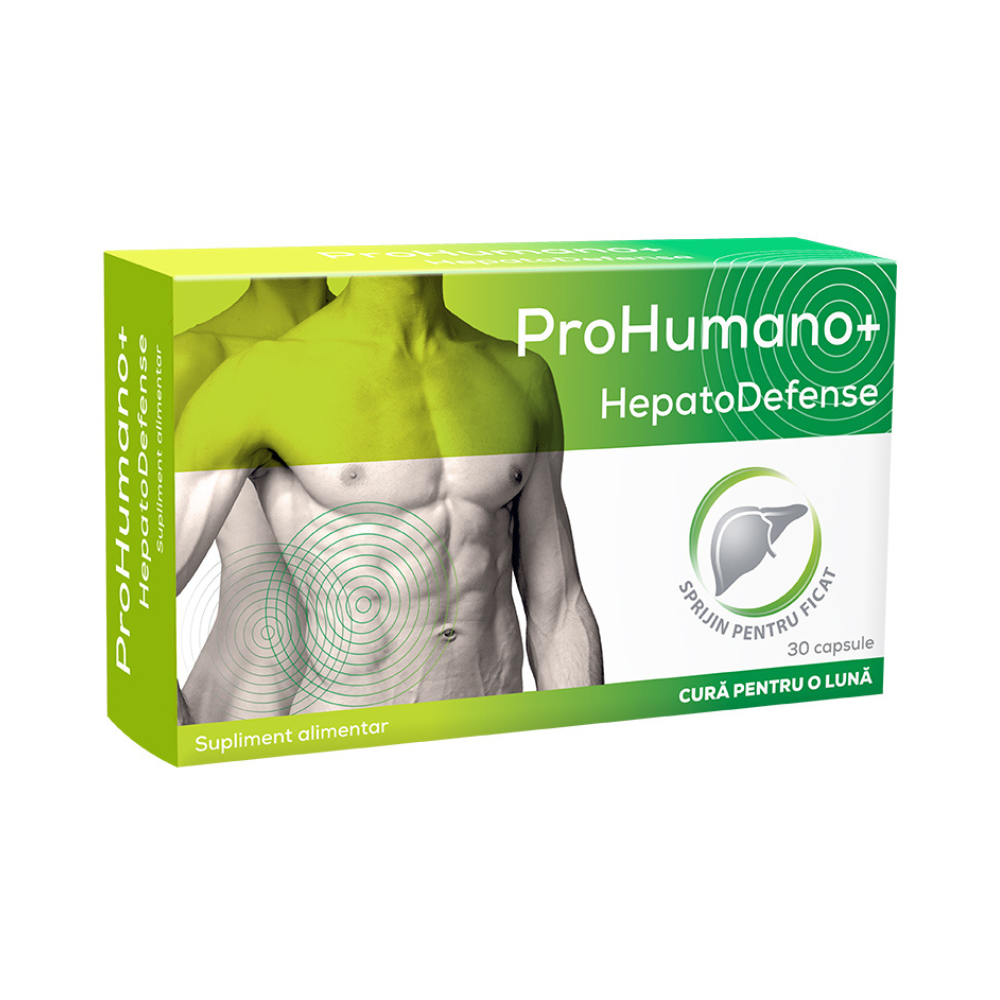 HepatoDefense, 30 capsule, Pro Humano+