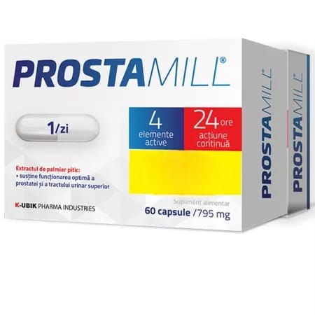 Prostamill, 60 capsule + 60 capsule, K-UBIK Pharma