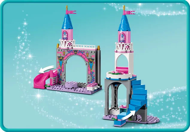 Castelul Aurorei, +4 ani, 43211, Lego Disney Princess