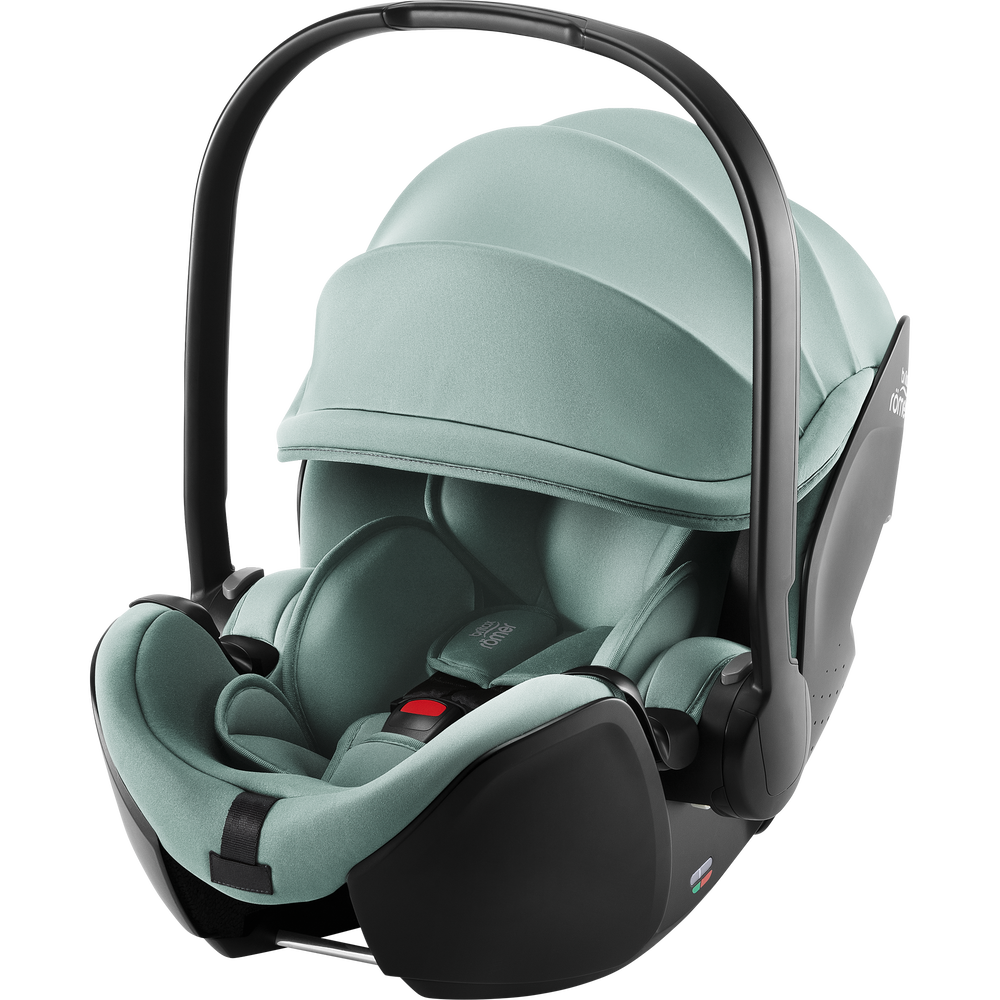 Scoica auto Baby Safe Pro reclinabila cu Baza Isofix Vario 5Z, 40 - 85 cm, Jade Green, Britax