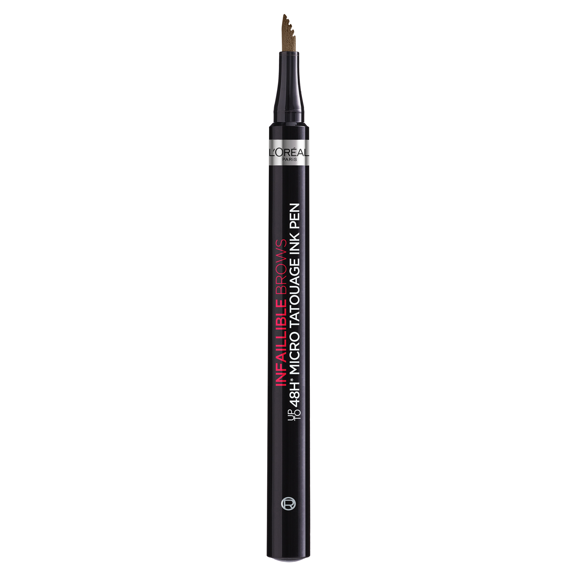 Creion pentru sprancene cu efect de micropigmentare Infaillible Brows 48H Micro Tatouage, 3.0 Brunette, 6 g, Loreal Paris