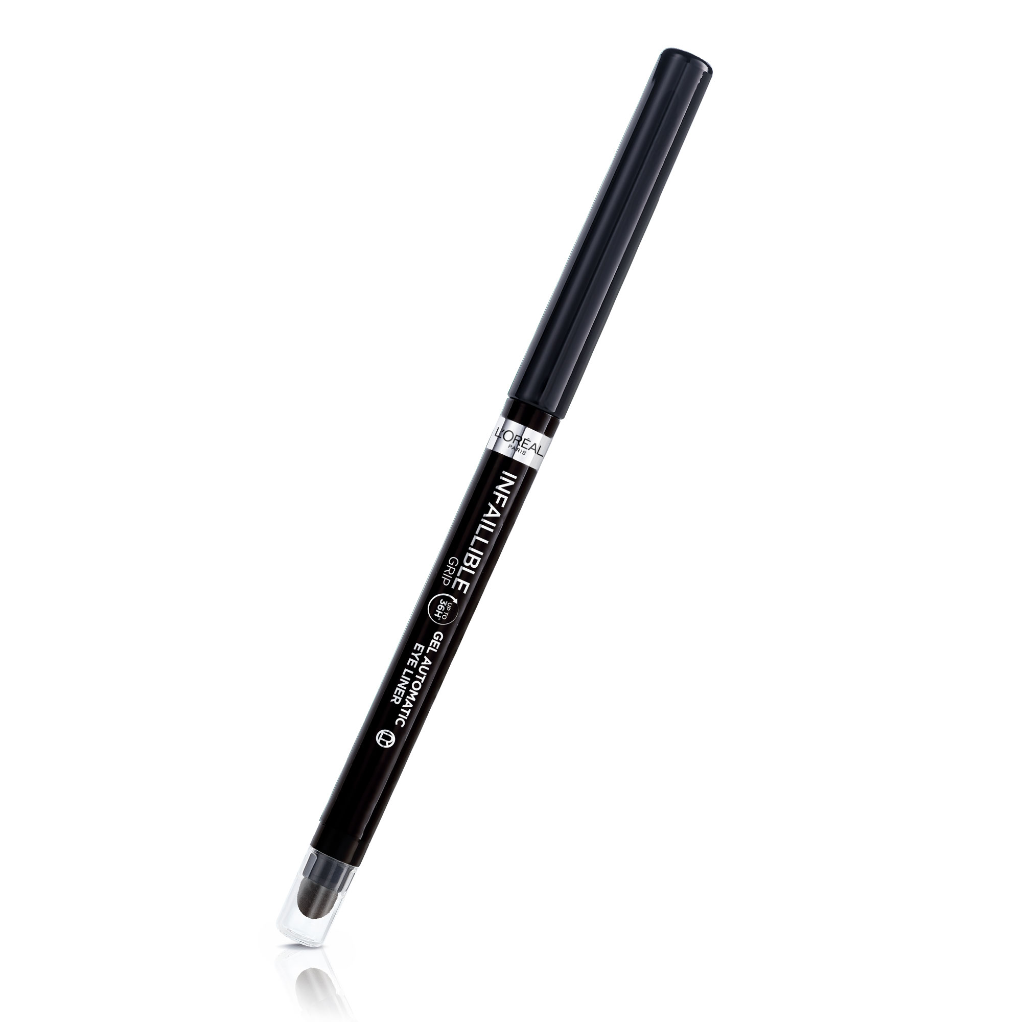 Creion mecanic pentru ochi tip gel Infaillible 36H Grip, Intense Black, 1.2 g, Loreal Paris