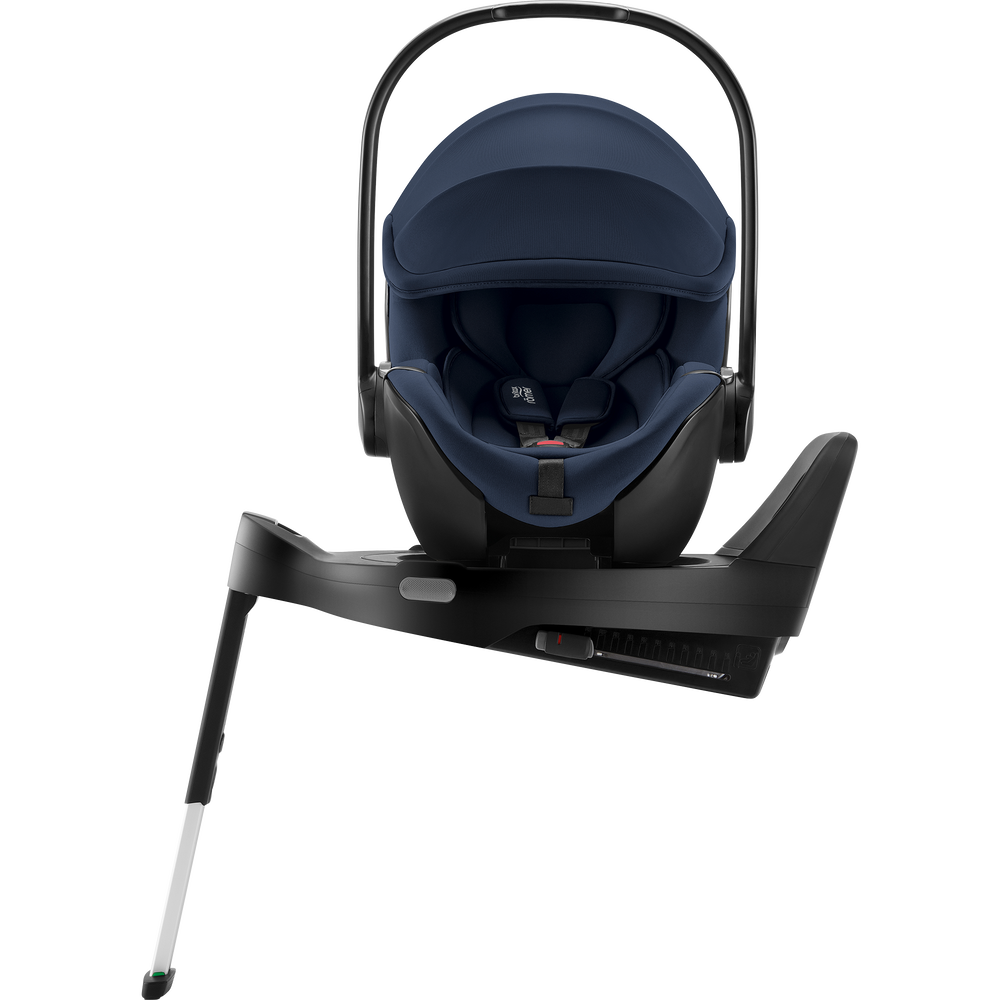 Scoica auto Baby Safe Pro reclinabila cu Baza Isofix Vario 5Z, 40 - 85 cm, Night Blue, Britax