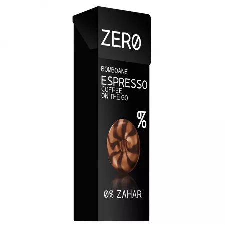 Bomboane fara zahar Espresso, 32 g, Zero