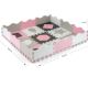 Puzzle din spuma Jolly 3, Pink Grey, 25 piese, Milly Mally 608576