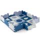 Puzzle din spuma Jolly 3, Blue, 25 piese, Milly Mally 608593