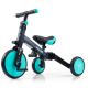 Tricicleta 4 in 1 pentru copii Optimus Plus, Mint, Milly Mally 608735