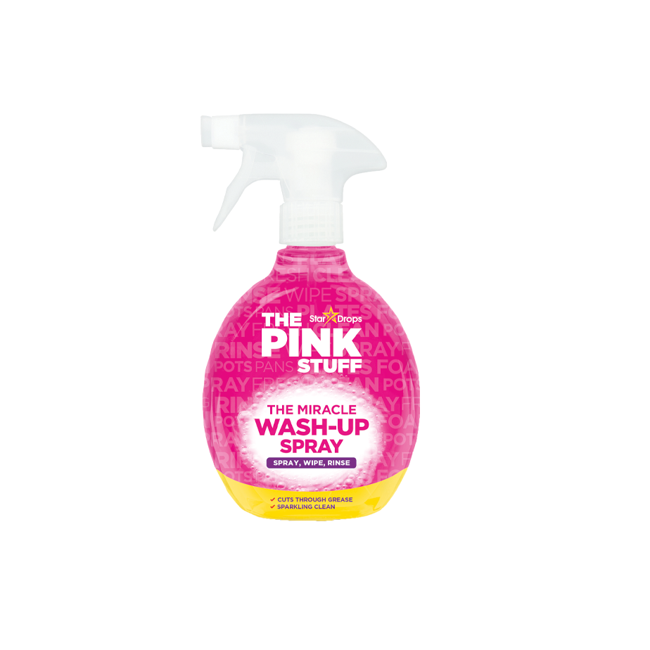 Solutie spray pentru vase si suprafete, 500ml, The Pink Stuff