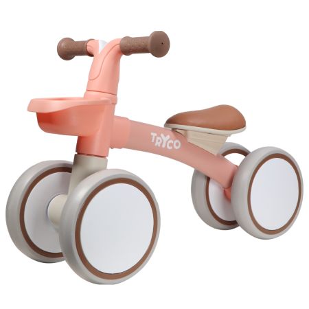 Prima bicicleta de echilibru Luna, Pink, Tryco