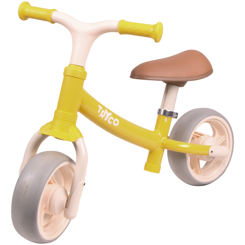 Prima bicicleta de echilibru Rocky, Yellow, Tryco