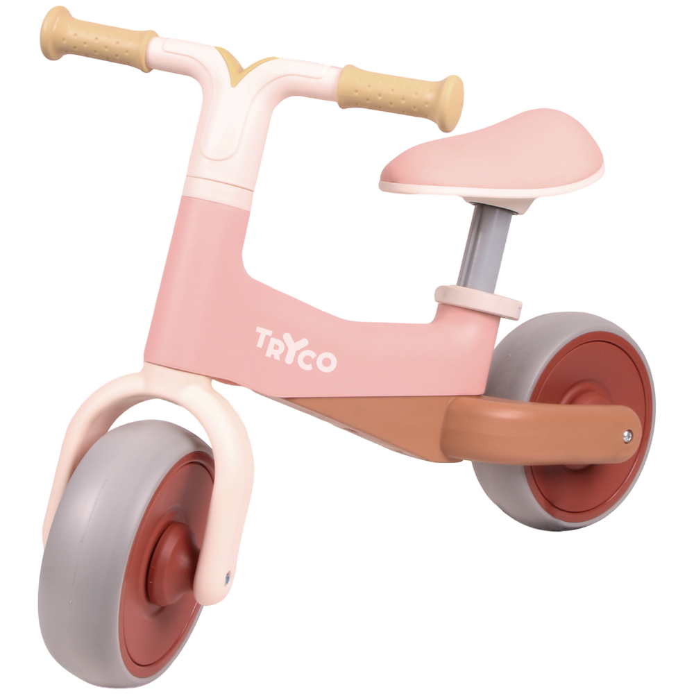 Prima bicicleta de echilibru Bobbie, Pink, Tryco