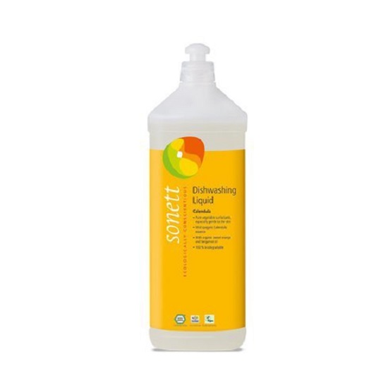 Detergent ecologic pentru spalat vase cu galbenele, 1 L, Sonett
