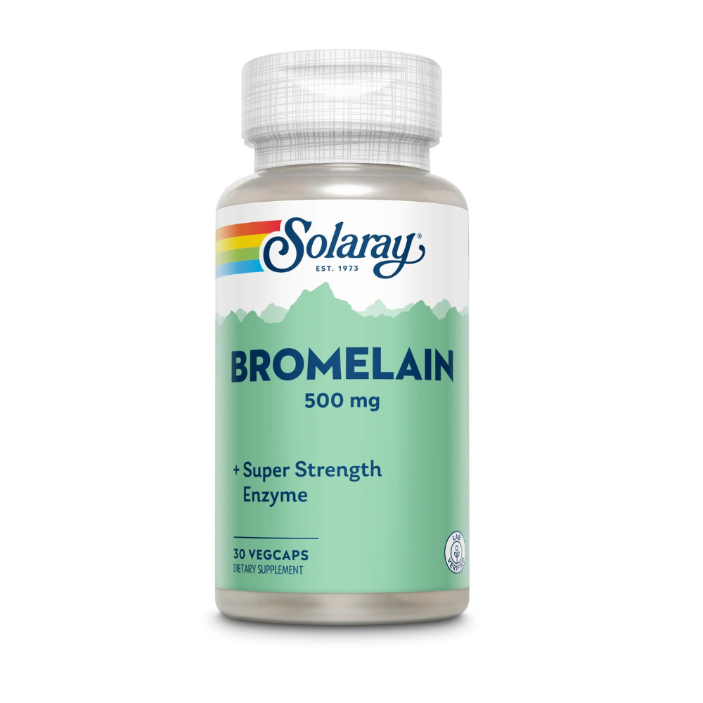 Bromelain, 500 mg, 30 capsule, Solaray