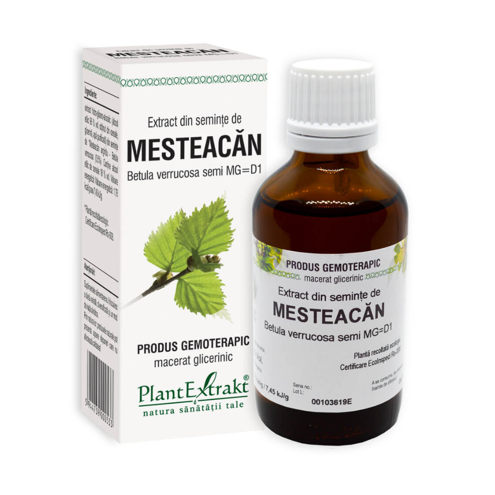 Extract din seminte de Mesteacan, 50 ml, Plant Extrakt