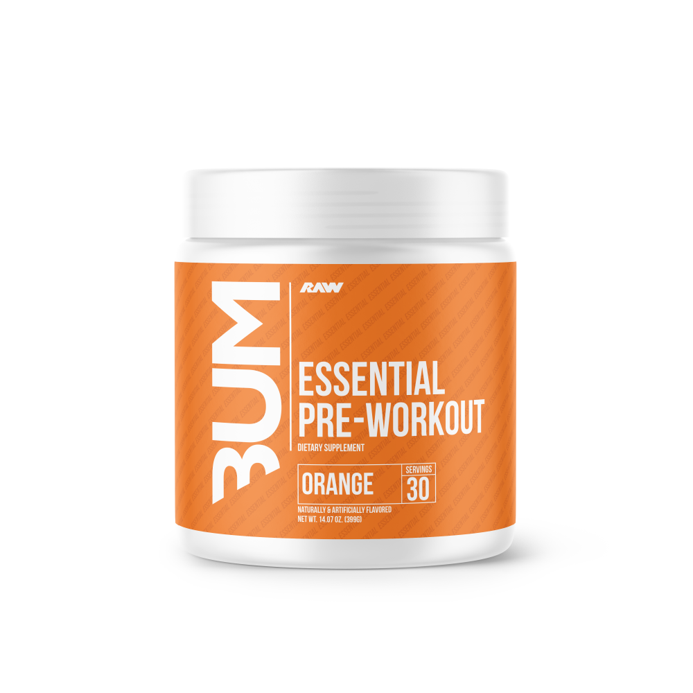 Pulbere pre workout CBUM Series Essential, Orange, 399 g, Raw Nutrition