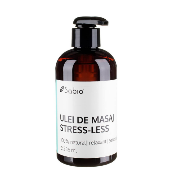 Ulei de masaj stress-less, 236 ml, Sabio