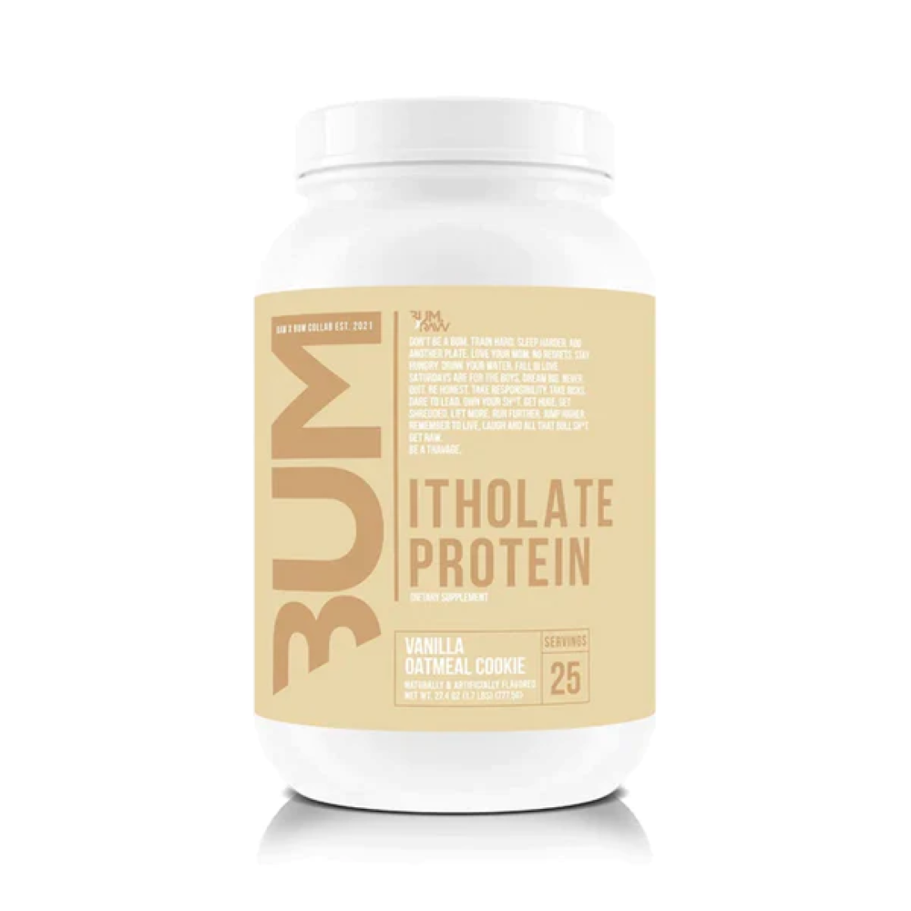 Pudra proteica din zer Itholate CBUM Series Essential, Vanilla Oatmeal Cookie, 777.5 g, Raw Nutrition