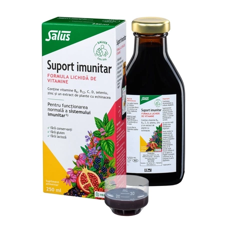Formula lichida de vitamine Suport Imunitar, 250 ml, Salus
