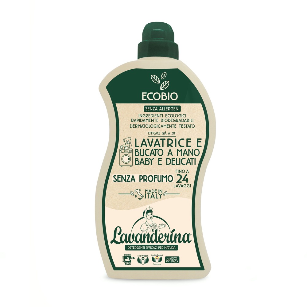 Detergent Eco pentru rufele bebelusului, 960 ml, Lavanderina